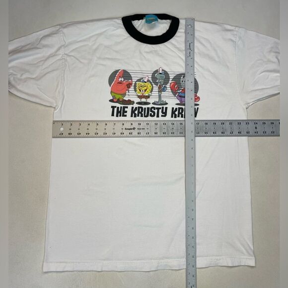 SpongeBob SquarePants The Krusty Krew 2002 Graphic T-shirt Men XL - Picture 6 of 6